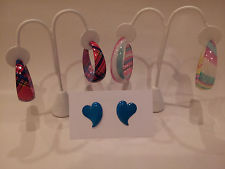 Hearts and Hoops Earrings - $9.99